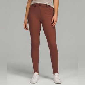 Lululemon City Sleek Slim-Fit 5 Pocket High-Rise Pant Ancient Copper